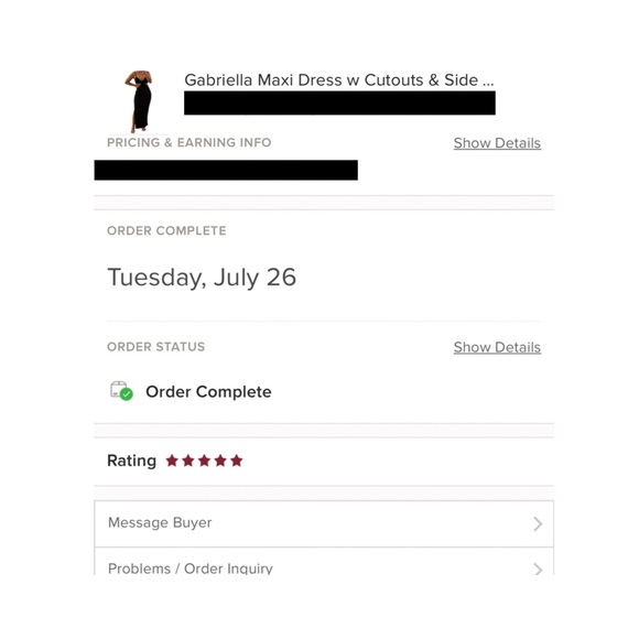 Gabriella Cutout Solid Split Hem Dress - Picture 10 of 11